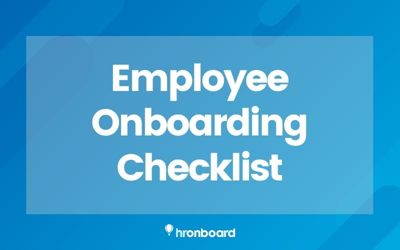 Employee Onboarding Checklist Download | HROnboard