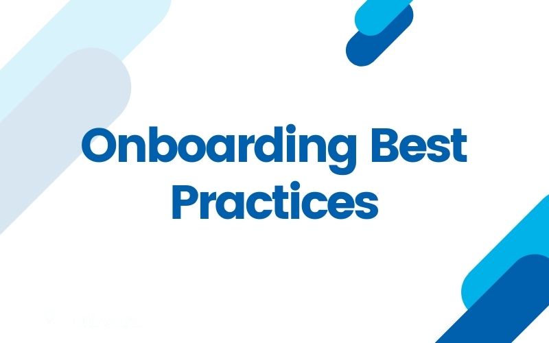 Onboarding best practices blog cover image