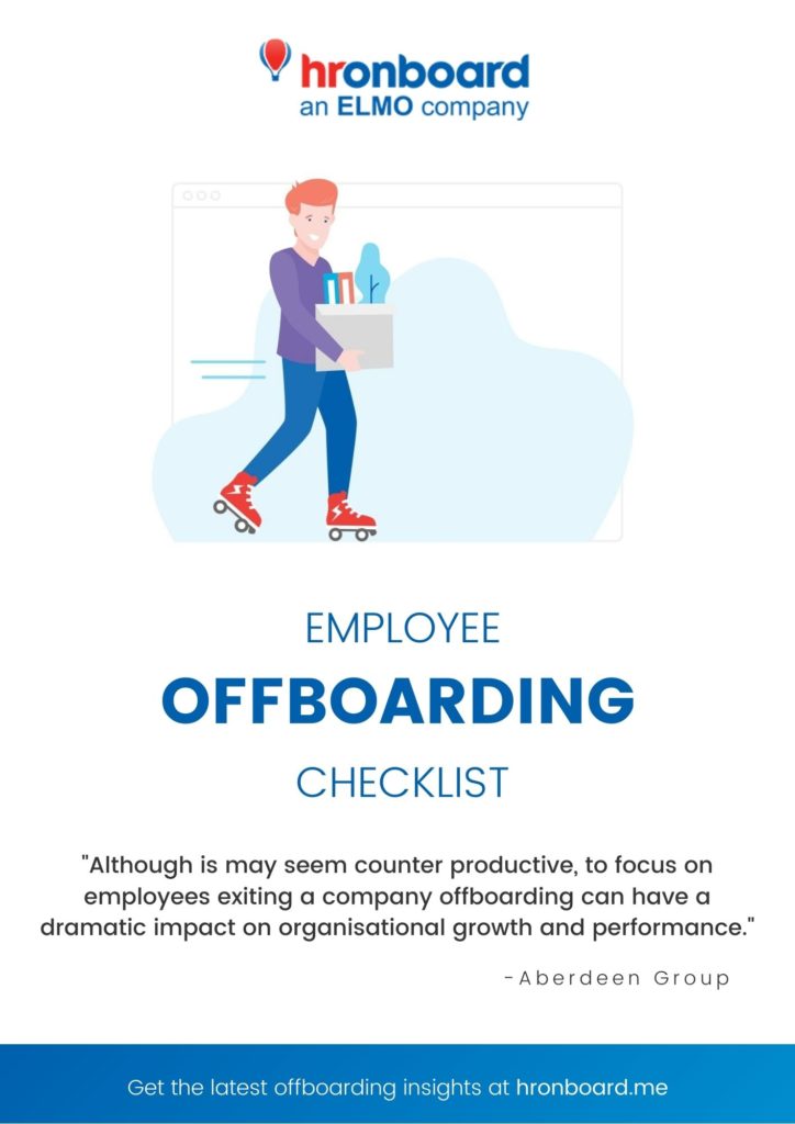employee offboarding checklist cover image